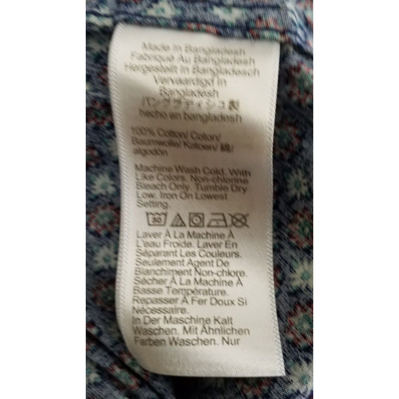 J.Crew Men’s Printed Cotton Boxers Blue Diamond Pattern NWT Size XS - Picture 7 of 7